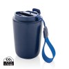 Mug iso en acier inoxydable recyclé RCS avec lanière Cuppa