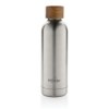 Bouteille iso en acier inoxydable recyclé certifiée RCS Wood
