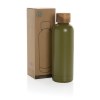 Bouteille iso en acier inoxydable recyclé certifiée RCS Wood
