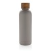 Bouteille iso en acier inoxydable recyclé certifiée RCS Wood