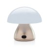 Lampe de table rechargeable par USB en plastique RCS Luming