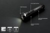 Torche robuste rechargeable par USB en aluminium recyclé RCS