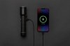 Torche robuste rechargeable par USB en aluminium recyclé RCS