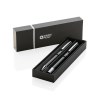 Set de stylos en aluminium recyclé RCS Swiss Peak Cedar