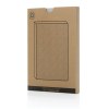 Cahier A5 en feutre recyclé certifié GRS Phrase