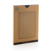Cahier A5 en feutre recyclé certifié GRS Phrase
