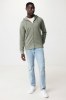 Sweat à capuche avec zip en coton recyclé Iqoniq Abisko