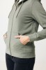 Sweat à capuche avec zip en coton recyclé Iqoniq Abisko