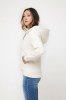 Sweat à capuche avec zip en coton recyclé Iqoniq Abisko