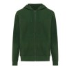 Sweat à capuche avec zip en coton recyclé Iqoniq Abisko