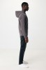 Sweat à capuche avec zip en coton recyclé Iqoniq Abisko