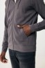 Sweat à capuche avec zip en coton recyclé Iqoniq Abisko