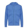 Sweat à capuche avec zip en coton recyclé Iqoniq Abisko