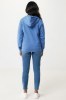 Sweat à capuche avec zip en coton recyclé Iqoniq Abisko