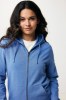 Sweat à capuche avec zip en coton recyclé Iqoniq Abisko
