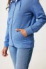 Sweat à capuche avec zip en coton recyclé Iqoniq Abisko
