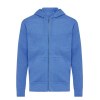 Sweat à capuche avec zip en coton recyclé IQONIQ Abisko