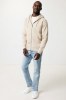 Sweat à capuche avec zip en coton recyclé Iqoniq Abisko