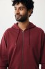 Sweat à capuche avec zip en coton recyclé Iqoniq Abisko