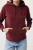 Sweat à capuche avec zip en coton recyclé Iqoniq Abisko