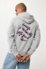 Sweat à capuche avec zip en coton recyclé Iqoniq Abisko