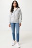 Sweat à capuche avec zip en coton recyclé Iqoniq Abisko