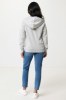 Sweat à capuche avec zip en coton recyclé Iqoniq Abisko