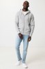 Sweat à capuche avec zip en coton recyclé Iqoniq Abisko