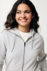 Sweat à capuche avec zip en coton recyclé Iqoniq Abisko