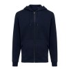 Sweat à capuche avec zip en coton recyclé Iqoniq Abisko