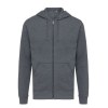 Sweat à capuche avec zip en coton recyclé Iqoniq Abisko