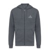 Sweat à capuche avec zip en coton recyclé Iqoniq Abisko