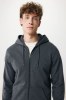 Sweat à capuche avec zip en coton recyclé Iqoniq Abisko