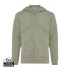Sweat à capuche avec zip en coton recyclé Iqoniq Abisko