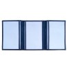 Porte-carte grise 3 volets cuir Pandore