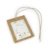 Porte badge kraft