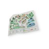 Plan touristique papier graines