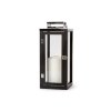Lanterne en acier inoxydable Orrefors Jernverk avec bois