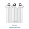 Gourde sport ALU SUBLI - 750 ml
