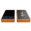Batterie externe éco solaire 10000 FSC 100% bambou (Stock)