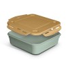 BOITE REPAS 1.2 l AVEC COUVERCLE, CUILLERE ET FOURCHETTE