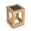 LAMPE SOLAIRE EN BAMBOU