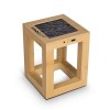 LAMPE SOLAIRE EN BAMBOU