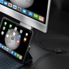ICE-C - Câble de charge multi-connecteurs d'1 mètre avec transfert de données