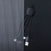 Ine Smart - Câble de charge multi-connecteurs Double entrée Type-C & USB