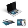 Tapis de souris 4 en 1 microfibre rpet