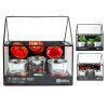 CHASSIS ZINC 3 POTS TOMATES BIO