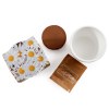 KIT DE PLANTATION PAQUERETTE BLANCHE CÉRAMIQUE BLANC 80MM