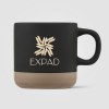 Terra - Tasse en céramique à base d'argile de 355 ml (+Sérigraphie)
