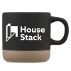 Terra - Tasse en céramique à base d'argile de 350 ml (+Sérigraphie)